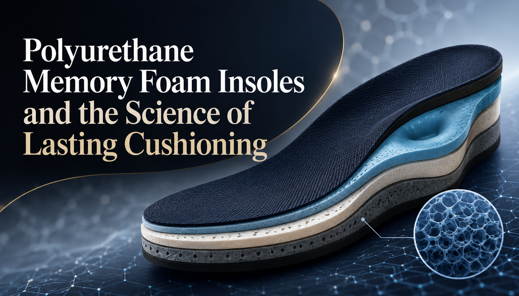 Polyurethane Memory Foam Insoles and the Science of Lasting Cushioning