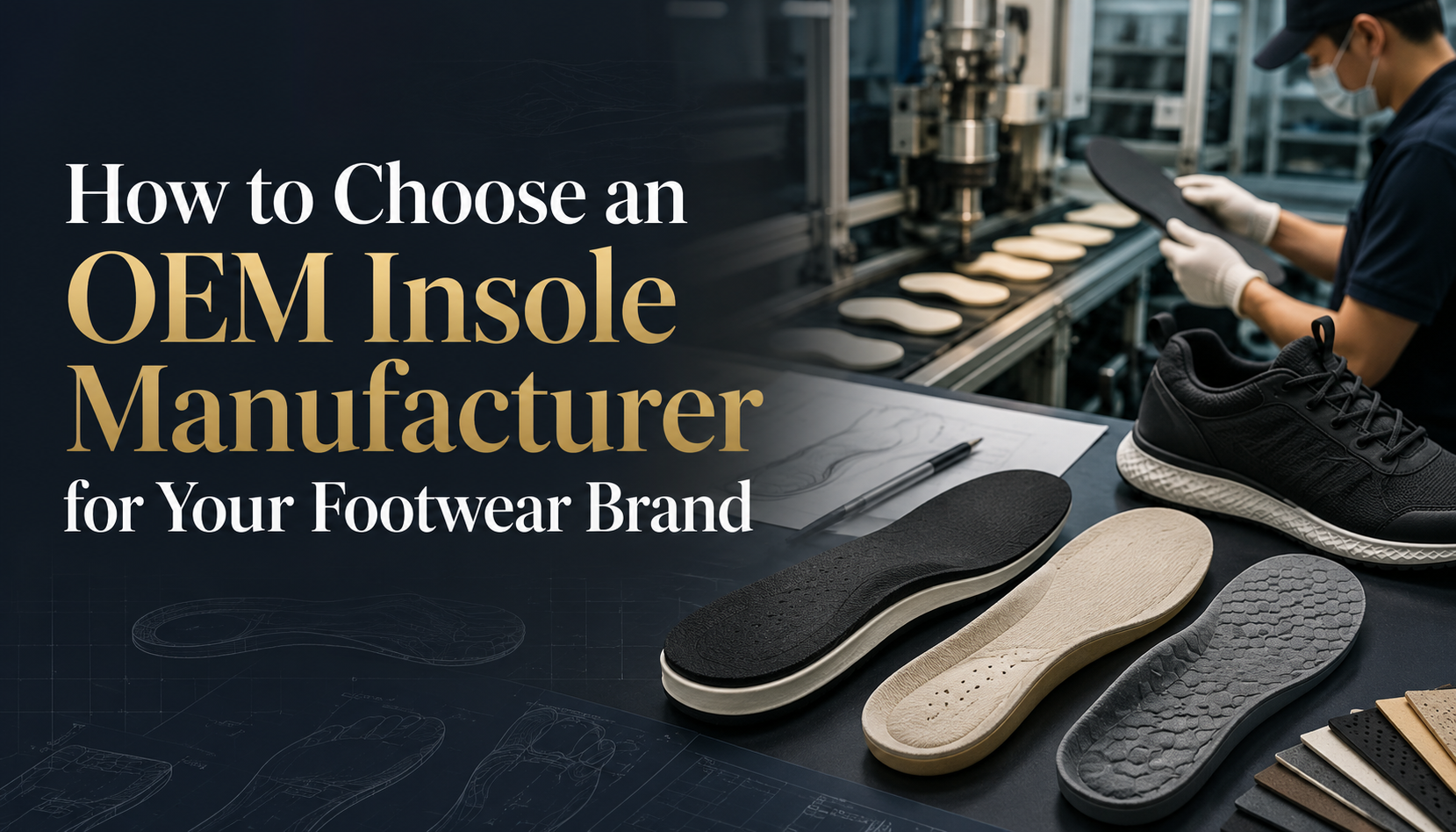 How to Choose an OEM Insole Manufacturer for Your Footwear Brand